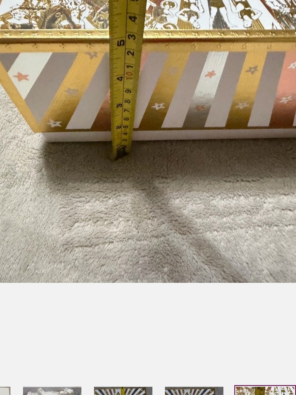 Dior Gold and White Star Gift Box - Picture 4 of 4